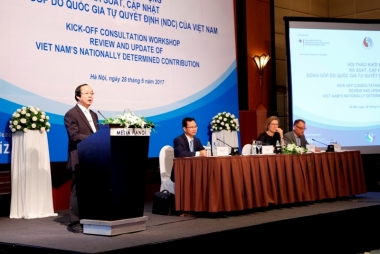 Thành lập Tổ công tác chuyên ngành để rà soát và cập nhật NDC Việt Nam