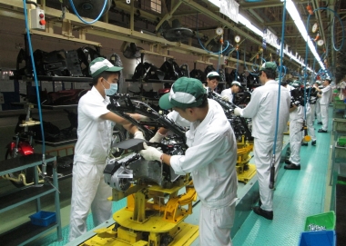 6 tháng đầu năm 2017, tốc độ tăng trưởng kinh tế tỉnh Vĩnh Phúc đạt 7,43%