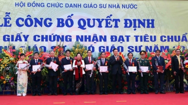 5 tiêu chuẩn chung để được xét công nhận GS, PGS