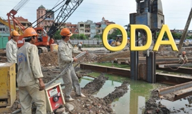 Giải ngân vốn ODA 6 tháng đầu năm thấp hơn 38% so với cùng kỳ