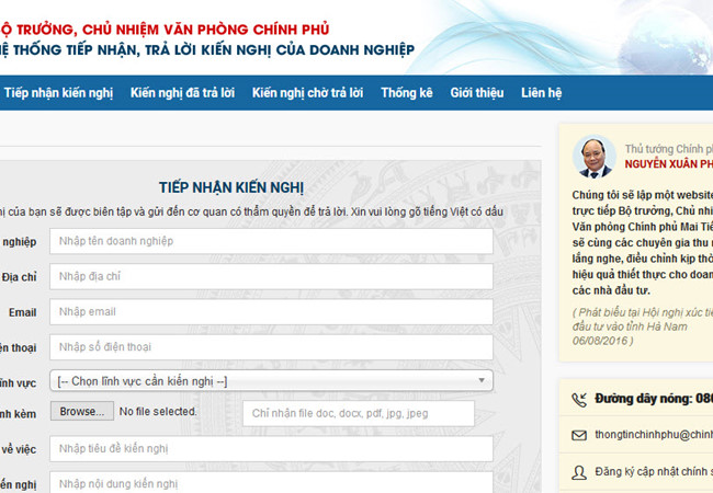 Chính phủ lập website nhận phản ảnh của Link Nhà Cái Uy Tín 2026 | Đăng Ký +65k
