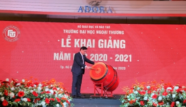 Cơ sở II trường Đại học Ngoại Thương trang trọng khai giảng năm học mới