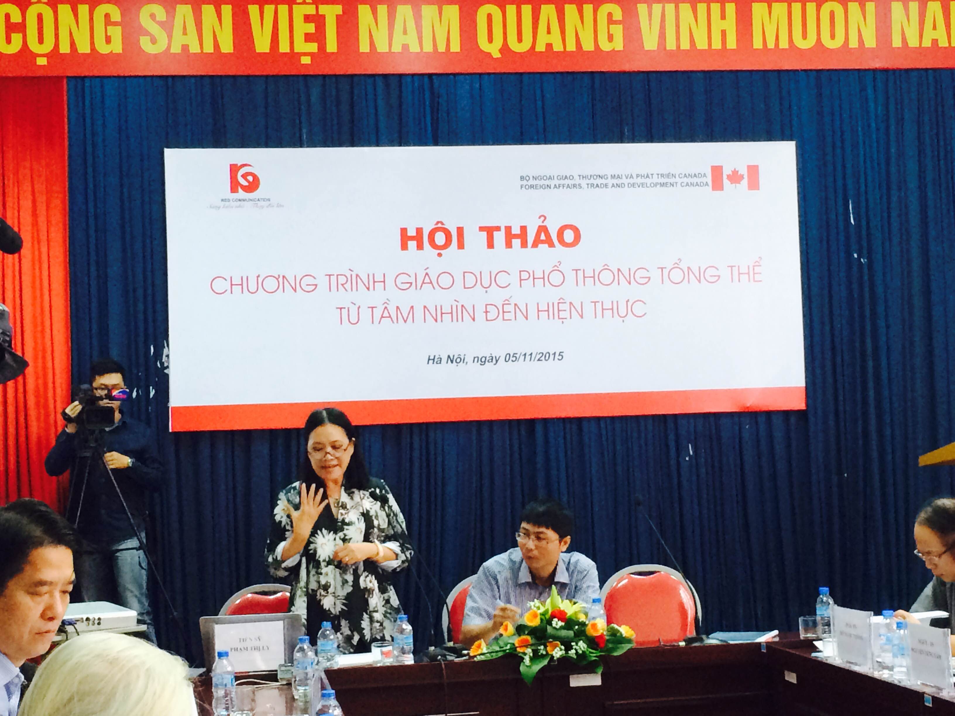 Điểm yếu nhất của Dự thảo Chương trình Ok36512 vip phiên bản mới phổ thông là “người thầy”?