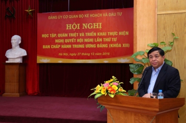 Cán bộ, đảng viên Bộ Kế hoạch và Đầu tư cần tiếp tục đẩy mạnh phê bình và tự phê bình, đề cao trách nhiệm người đứng đầu