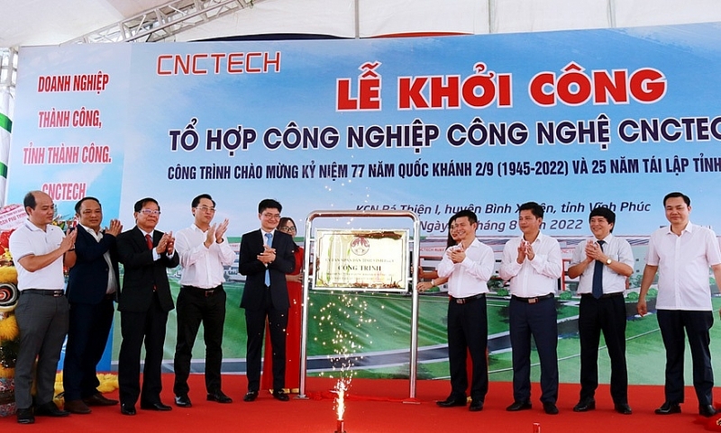 Tạo nhiều dấu ấn nổi bật thúc đẩy phát triển các KCN tỉnh Vĩnh Phúc