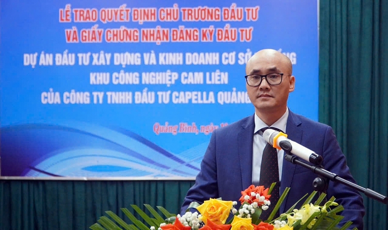 Quảng Bình có thêm KCN Cam Liên quy mô quy mô 450ha với tổng vốn Ok365 vina thể thao, casino, slot, bắn cá và xổ số hơn 2.200 tỷ đồng