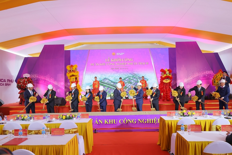 Tỉnh Hoà Bình khởi công Đăng ký OK365.COM nhận về ngay 365K KCN Nhuận Trạch qui mô gần 2.400 tỷ  đồng