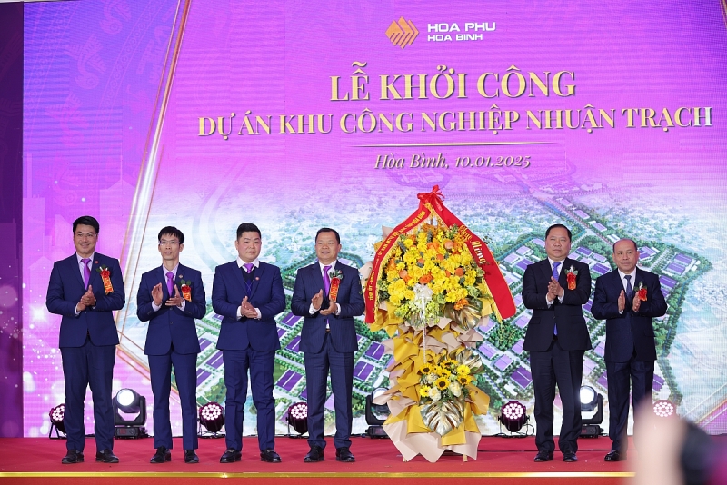 Tỉnh Hoà Bình khởi công Đăng ký OK365.COM nhận về ngay 365K KCN Nhuận Trạch qui mô gần 2.400 tỷ  đồng