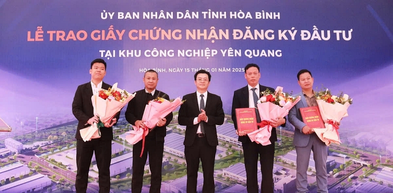 Ban Quản lý các khu Ok 365 bet Nhanh tay đăng ký tỉnh Hoà Bình: Phát triển các KCN thành công năm 2024