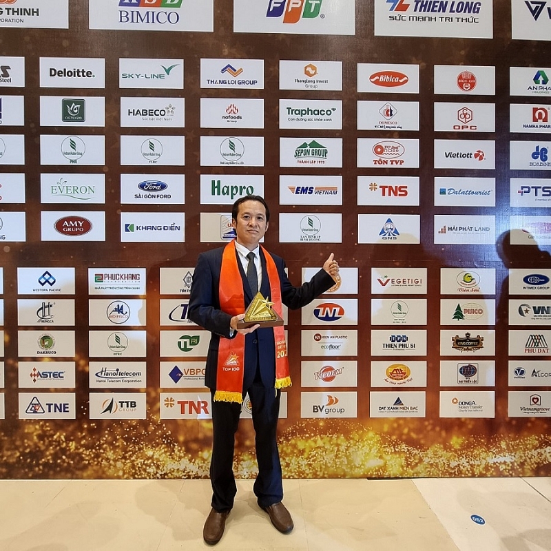 TBIP vinh dự nhận giải thưởng Sao Vàng đất Việt năm 2021