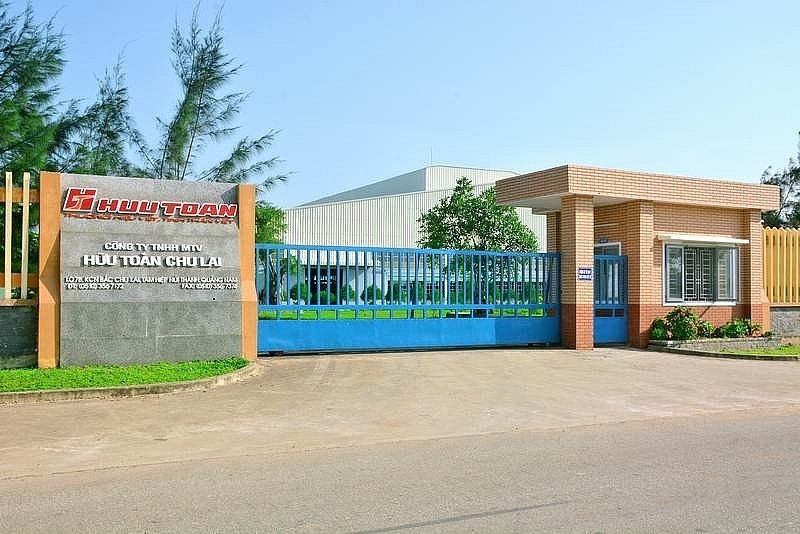 Nhà máy trong KCN Bắc Chu Lai