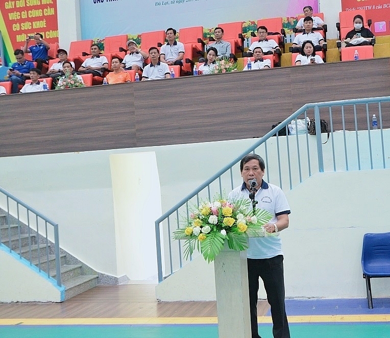 Khí thế khai mạc Hội thao Khối Thi đua ngành KCN, KKT, KCNC các tỉnh Tây Nguyên và Duyên hải Miền Trung