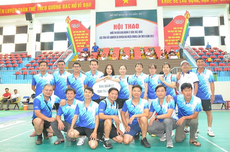 Khí thế khai mạc Hội thao Khối Thi đua ngành KCN, KKT, KCNC các tỉnh Tây Nguyên và Duyên hải Miền Trung
