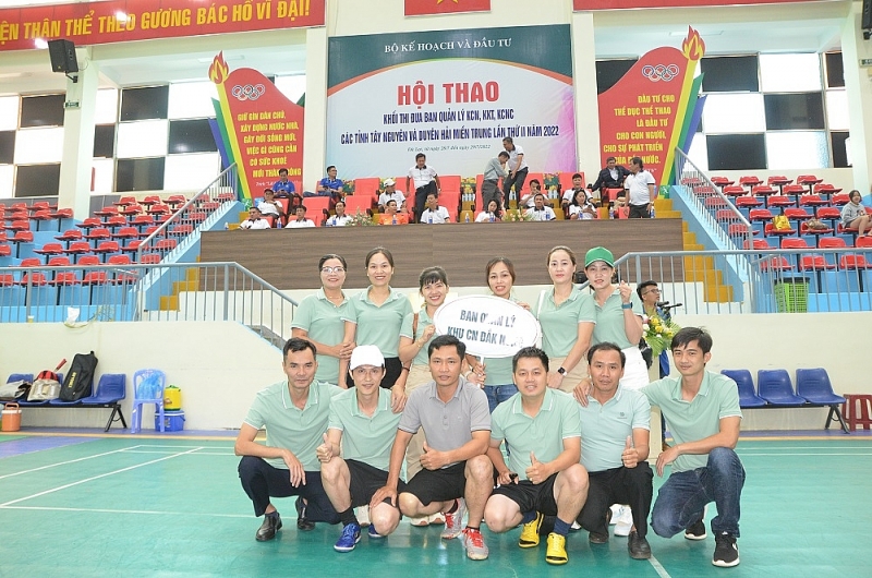 Khí thế khai mạc Hội thao Khối Thi đua ngành KCN, KKT, KCNC các tỉnh Tây Nguyên và Duyên hải Miền Trung