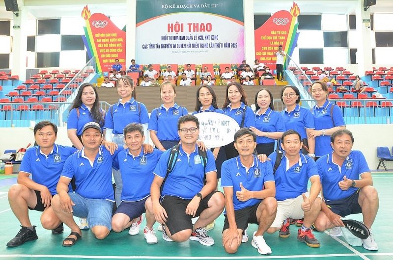 Khí thế khai mạc Hội thao Khối Thi đua ngành KCN, KKT, KCNC các tỉnh Tây Nguyên và Duyên hải Miền Trung
