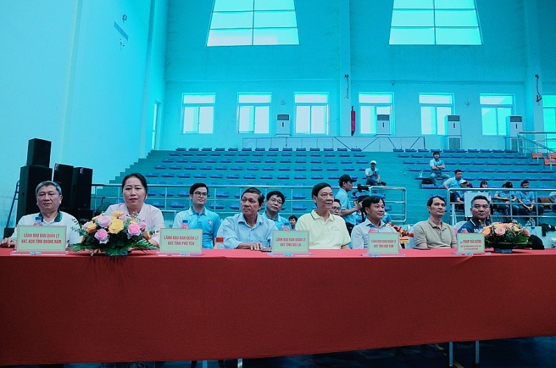 Quảng Ngãi: Khai mạc Hội thao Khối thi đua Ban Quản lý KCN, KKT, KCNC các tỉnh Tây nguyên - Duyên hải miền Trung năm 2023