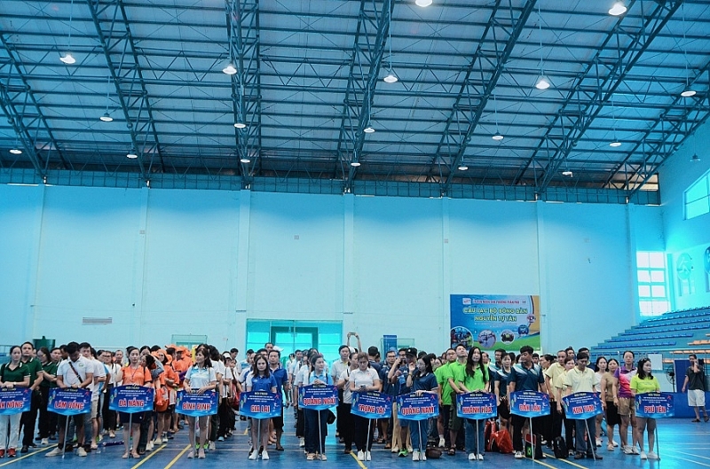 Quảng Ngãi: Khai mạc Hội thao Khối thi đua Ban Quản lý KCN, KKT, KCNC các tỉnh Tây nguyên - Duyên hải miền Trung năm 2023