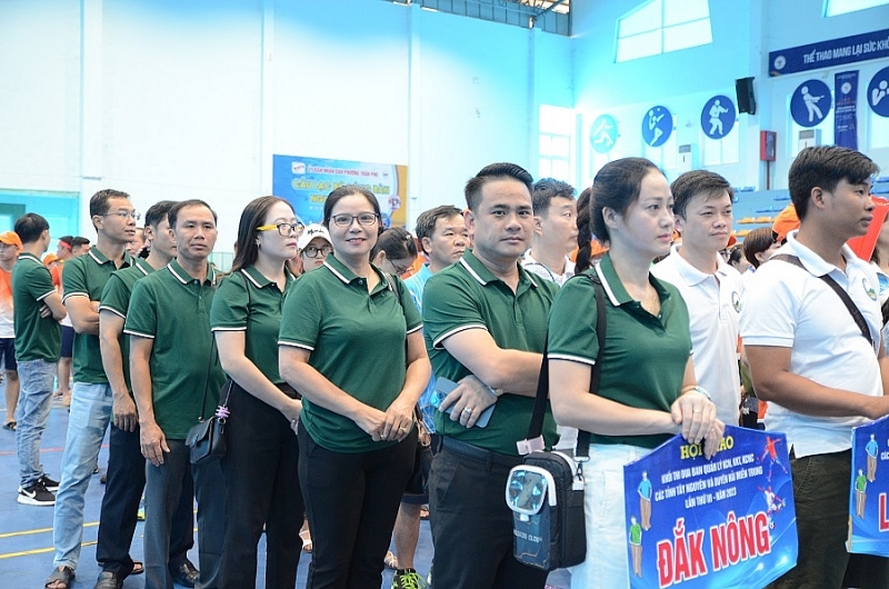 Quảng Ngãi: Khai mạc Hội thao Khối thi đua Ban Quản lý KCN, KKT, KCNC các tỉnh Tây nguyên - Duyên hải miền Trung năm 2023