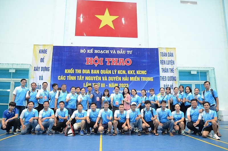 Quảng Ngãi: Khai mạc Hội thao Khối thi đua Ban Quản lý KCN, KKT, KCNC các tỉnh Tây nguyên - Duyên hải miền Trung năm 2023