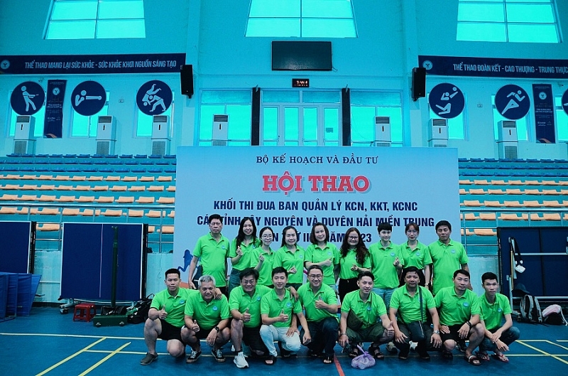 Quảng Ngãi: Khai mạc Hội thao Khối thi đua Ban Quản lý KCN, KKT, KCNC các tỉnh Tây nguyên - Duyên hải miền Trung năm 2023