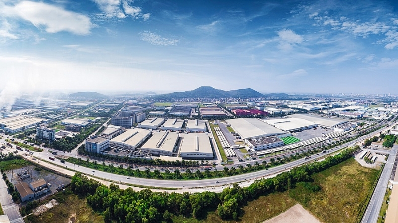 Toàn cảnh KCN Quế Võ, tỉnh Bắc Ninh