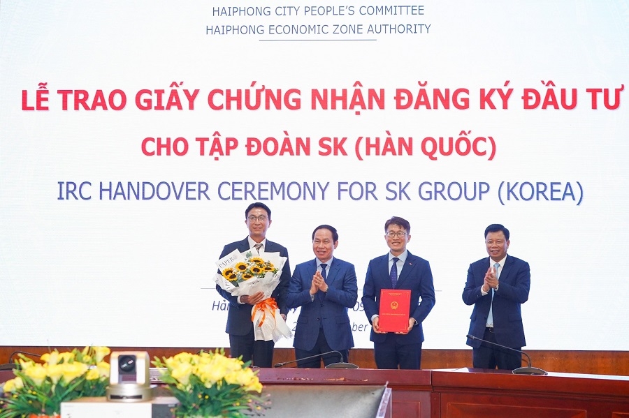 Tập đoàn SK, Hàn Quốc Ok365 vina thể thao, casino, slot, bắn cá và xổ số 500 triệu USD vào khu Ok 365 bet Nhanh tay đăng ký DEEP C Hải Phòng