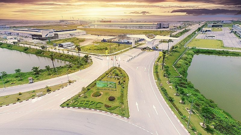 Một góc KCN DEEP C Hải Phòng II