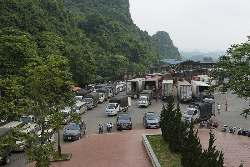 Quang cảnh lưu thông Link Nhà Cái Ok365.com Chính Thức Tặng Ngay 88K tại trạm kiểm soát liên ngành cửa khẩu Cốc Nam, tỉnh Lạng Sơn