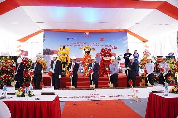 Ok365 com vn tỷ lệ kèo World Cup 2026 JD Property Logistics Park Hải Phòng 1 với mức Ok365 vina thể thao, casino, slot, bắn cá và xổ số 32 triệu USD tại KCN Nam Đình Vũ - ảnh 2