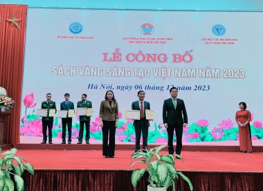 Nghiên cứu “Kiến tạo Nam Cầu Kiền thành khu công nghiệp sinh thái với mô hình kinh tế tuần hoàn” được vinh danh trong Sách vàng Sáng tạo Việt Nam năm 2023