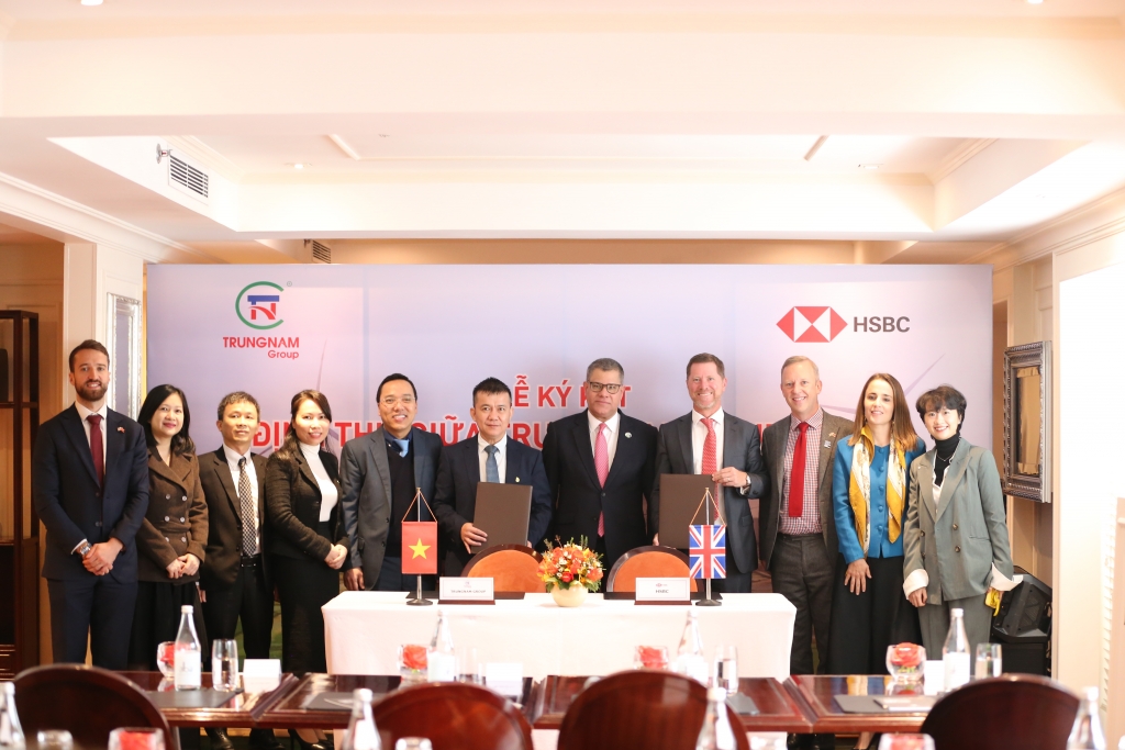 HSBC Việt Nam tài trợ các Ok365 com vn tỷ lệ kèo World Cup 2026 năng lượng tái tạo của Trungnam Group