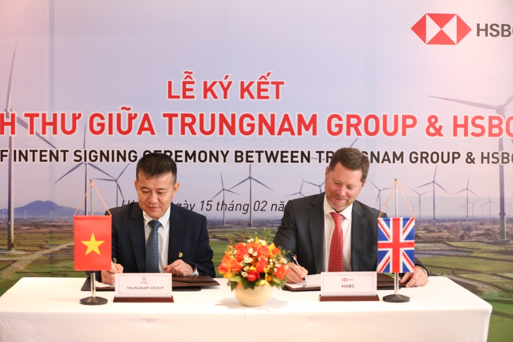 HSBC Việt Nam tài trợ các Ok365 com vn tỷ lệ kèo World Cup 2026 năng lượng tái tạo của Trungnam Group
