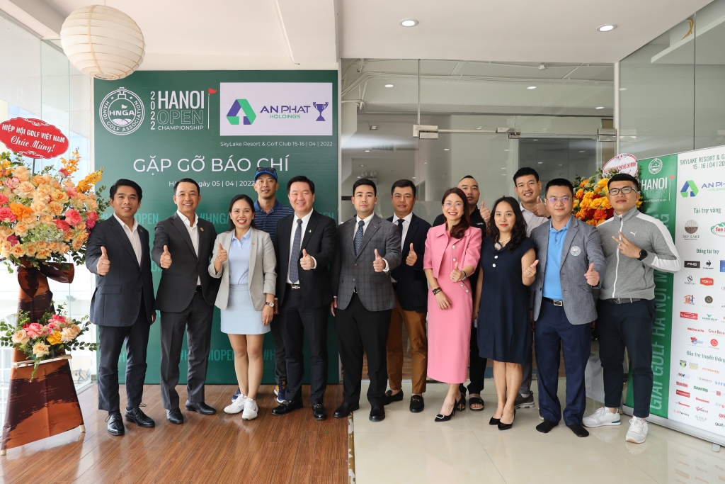 Hà Nội tổ chức Giải Golf mở rộng 2022 tranh Cup An Phát Holdings