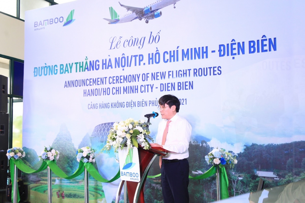 Điện Biên lần đầu tiên có đường bay thẳng thương mại khai thác bằng phản lực khu vực