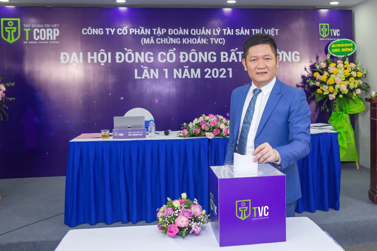 Chủ tịch Tùng Trí Việt: "Tôi mong giá cổ phiếu và Công ty tăng trưởng bền vững"