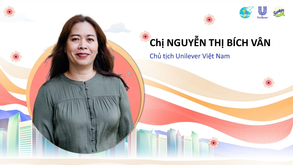 Chủ tịch Unilever Việt Nam Nguyễn Thị Bích Vân: tạo cơ hội nghề cho nữ giới phát triển