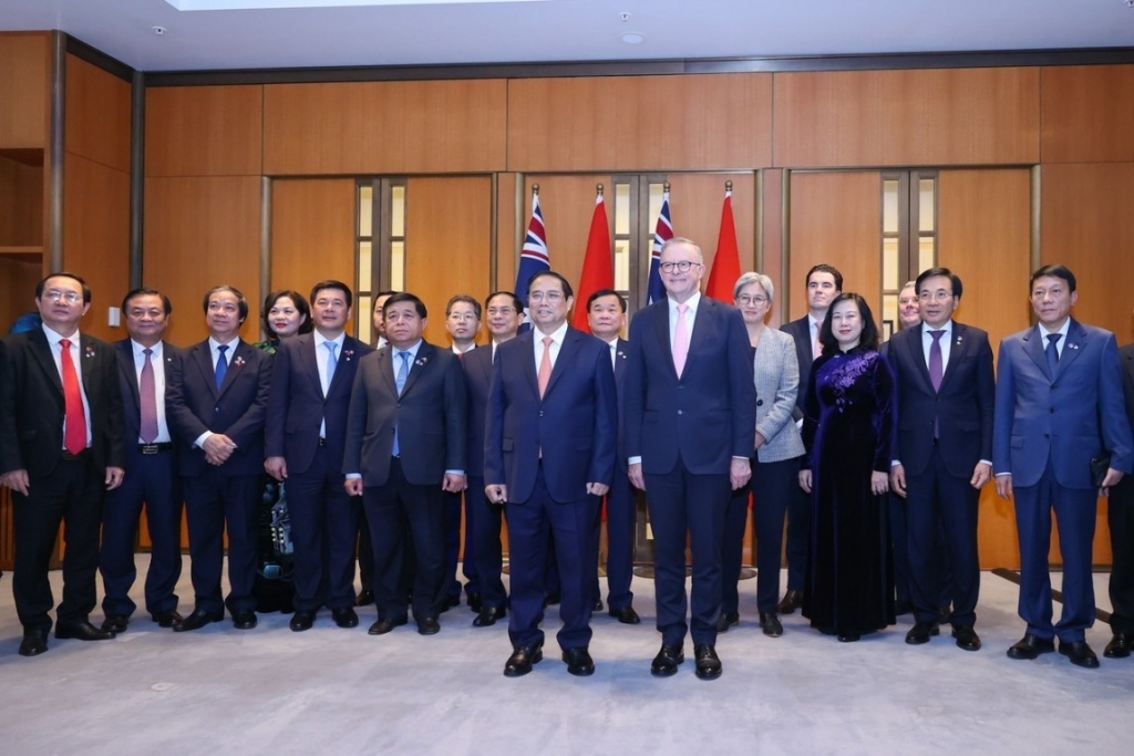 Nhiều khuôn khổ hợp tác được thiết lập và ký kết, nâng quan hệ đối tác Việt Nam - Australia và New Zealand lên tầm cao chiến lược mới