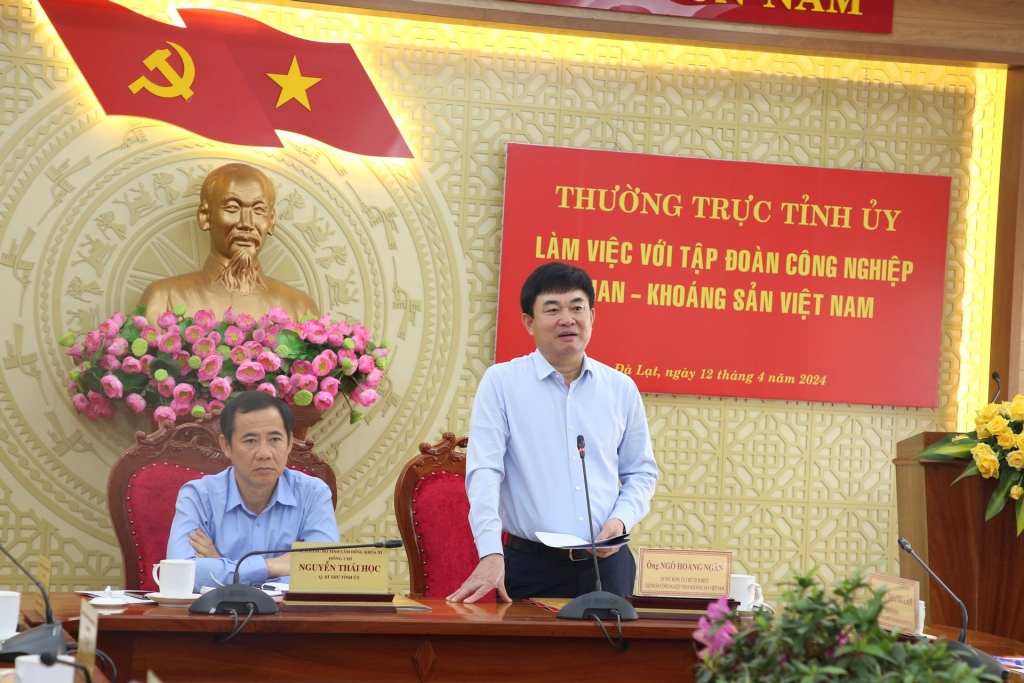Lãnh đạo Tập đoàn Ok 365 bet Nhanh tay đăng ký Than – Khoáng sản Việt Nam làm việc với Tỉnh ủy Lâm Đồng về đẩy mạnh Ok365 vina thể thao, casino, slot, bắn cá và xổ số Ok 365 bet cc Trang Web Giải Trí Ok365vina khuyến mãi hot mỗi ngày trên địa bàn Tỉnh