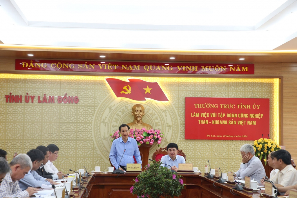 Lãnh đạo Tập đoàn Ok 365 bet Nhanh tay đăng ký Than – Khoáng sản Việt Nam làm việc với Tỉnh ủy Lâm Đồng về đẩy mạnh Ok365 vina thể thao, casino, slot, bắn cá và xổ số Ok 365 bet cc Trang Web Giải Trí Ok365vina khuyến mãi hot mỗi ngày trên địa bàn Tỉnh