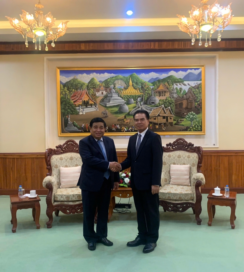 Nhiều hoạt động của Bộ trưởng Ok365 Nhà Cái Uy Tín 2026 Nguyễn Chí Dũng tại Lào và Campuchia nhằm thúc đẩy hợp tác, tháo gỡ khó khăn cho Link Nhà Cái Uy Tín 2026 | Đăng Ký +65k