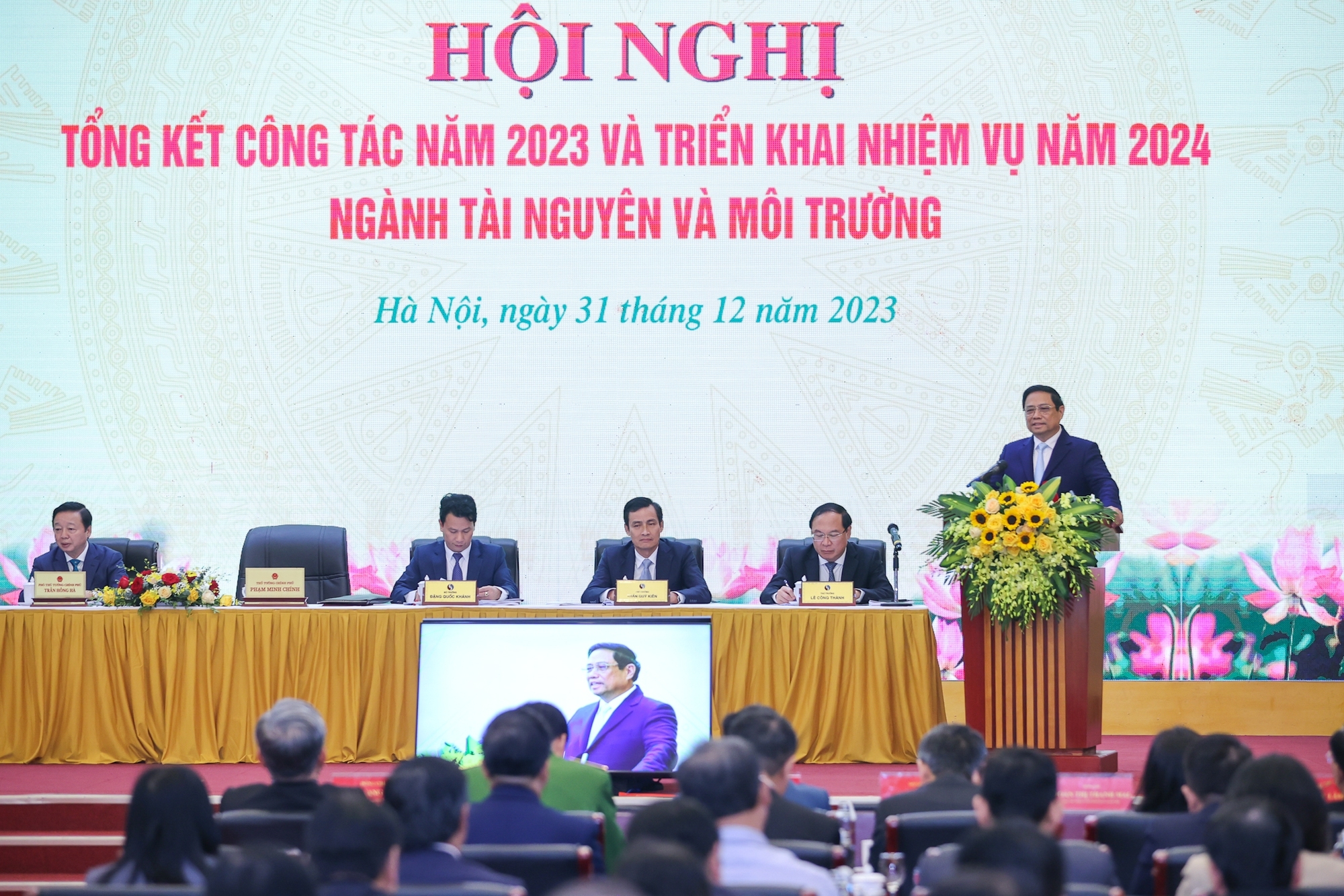 Ngành tài nguyên và môi trường tuyệt đối không chủ quan, say sưa, thỏa mãn với những kết quả đã đạt được