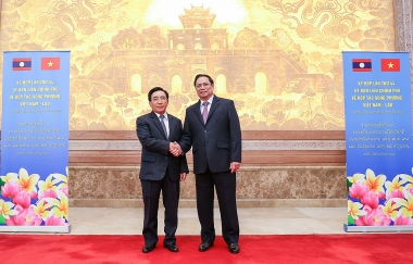 Việt Nam - Lào thống nhất phương hướng hợp tác năm 2022