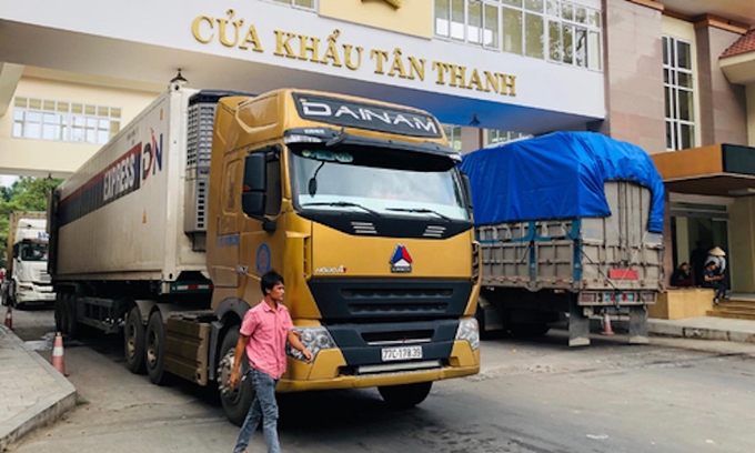 Cửa khẩu Tân Thanh chính thức khôi phục thông quan