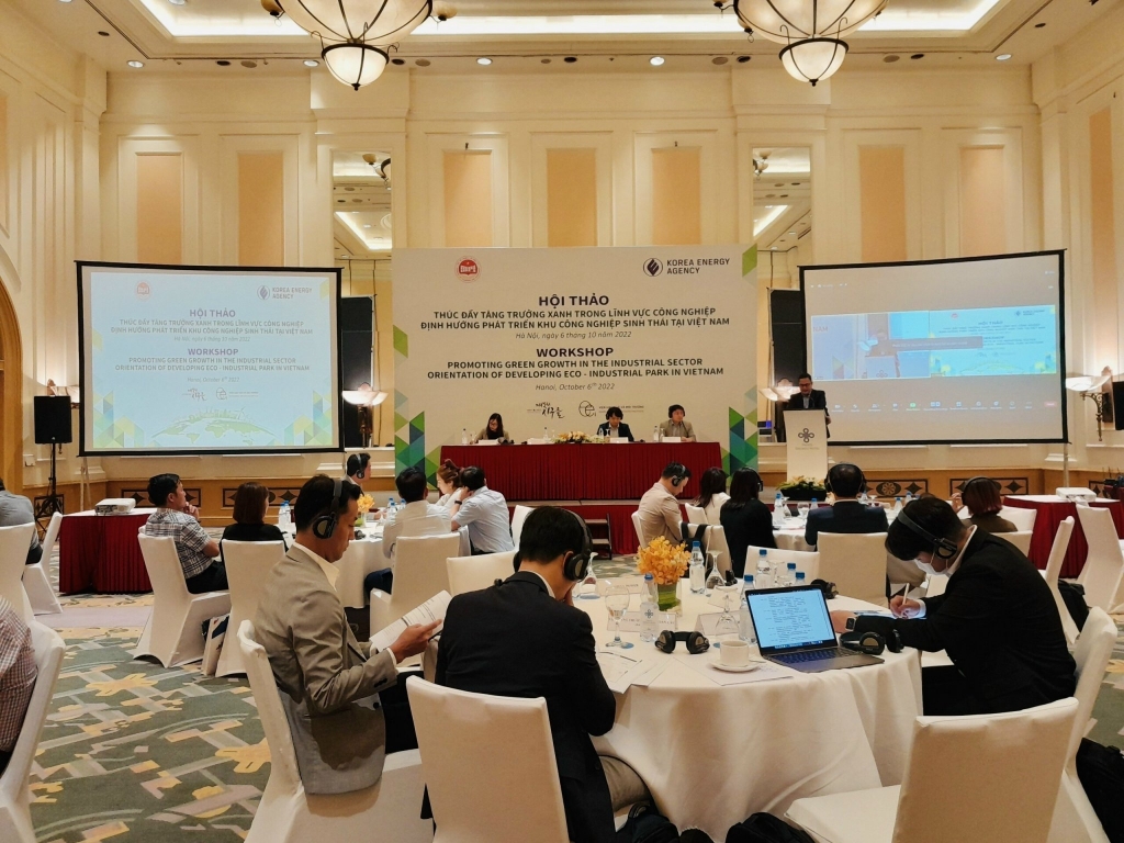 Thúc đẩy, nhân rộng quy mô các KCN sinh thái để thúc đẩy tăng trưởng xanh, phát triển bền vững