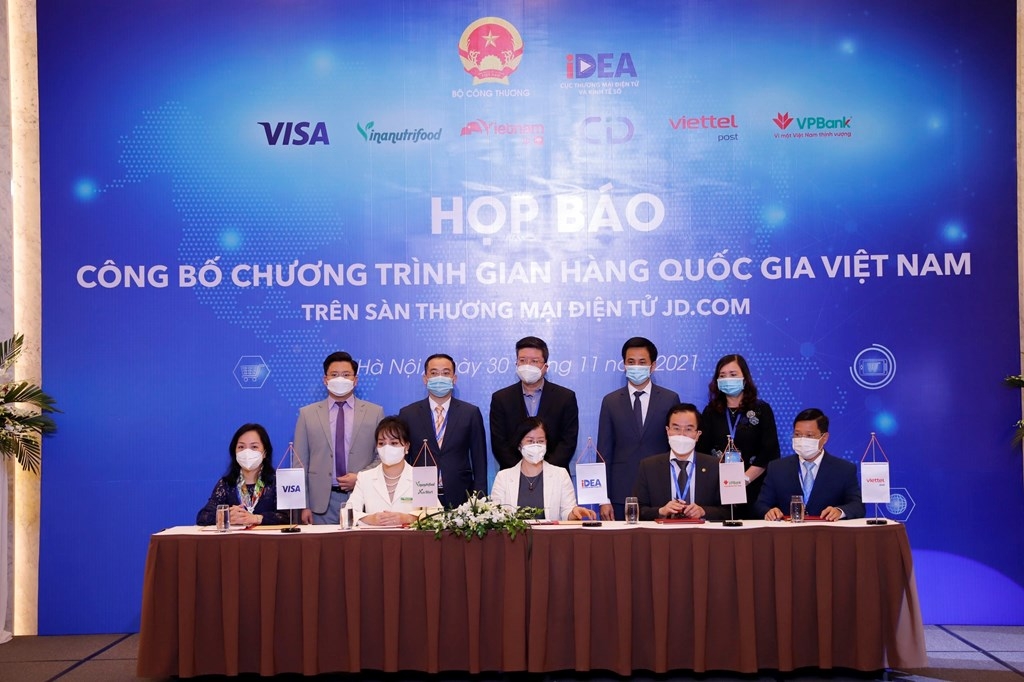 Việt Nam có Gian hàng quốc gia trên sàn TMĐT JD.com (Trung Quốc)