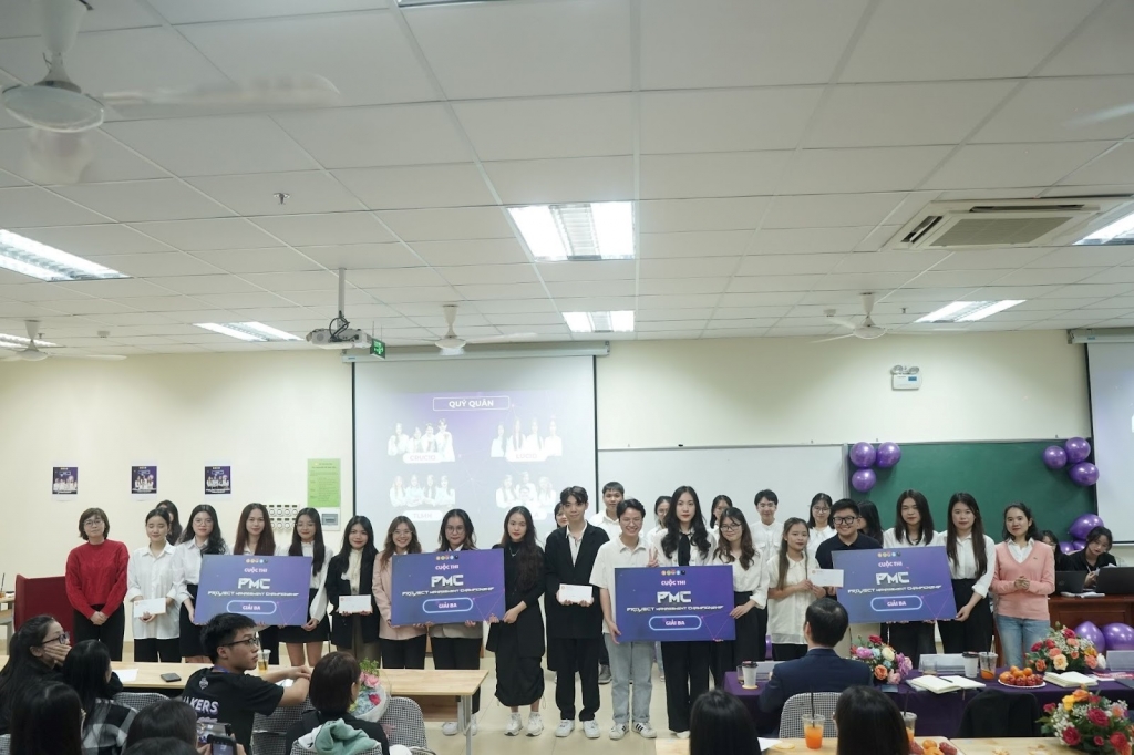 Sôi nổi Vòng chung kết Cuộc thi Project Management Championship PMC 2023